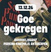 Goegekregen rommelmarkt parking Kinepolis Antwerpen