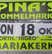 PINA'S JAARLIJKSE ROMMELMARKT in MARIAKERKE ( BIJ GENT ) !!!